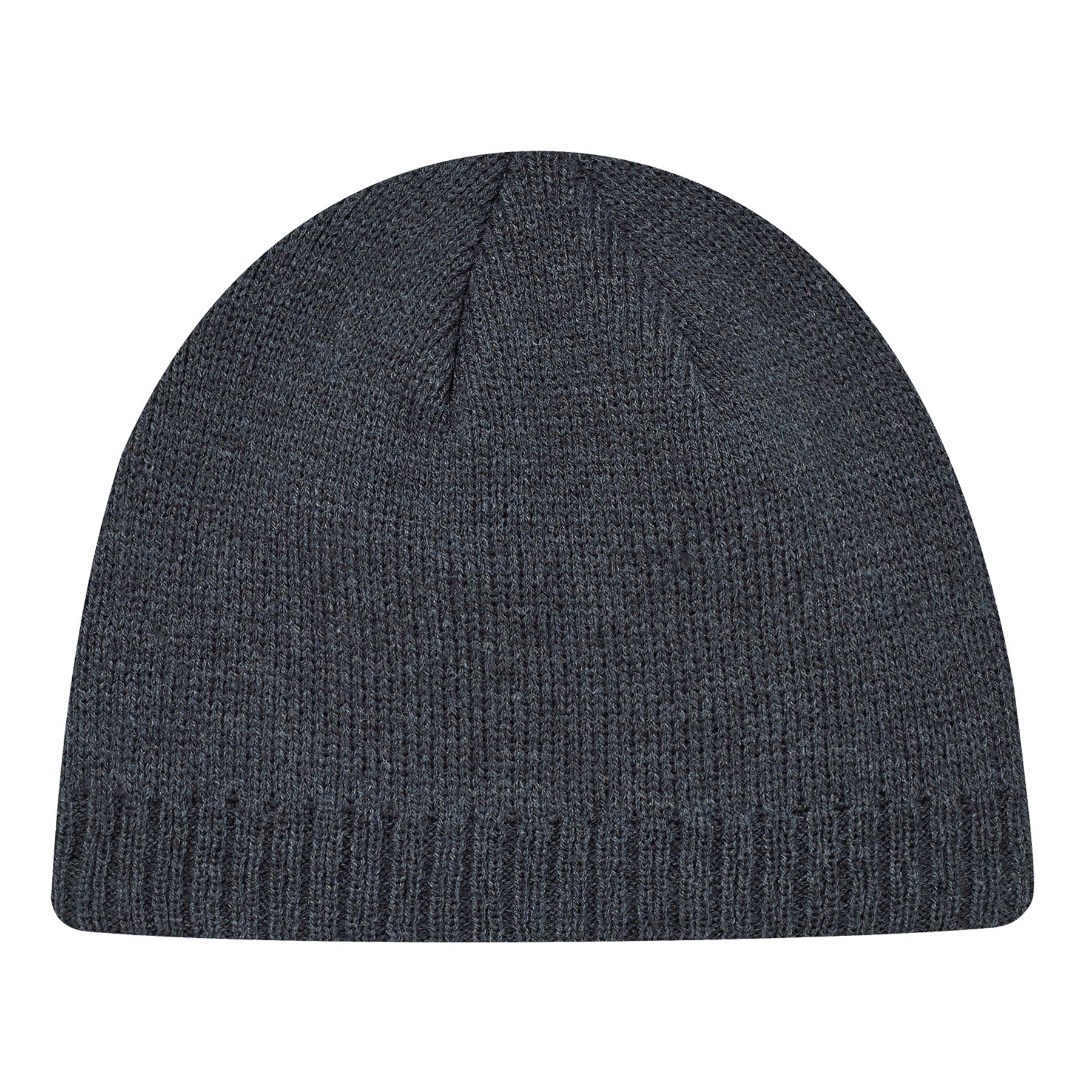 Charcoal gray AJM acrylic and polyester micro fleece board toque with a knit texture.