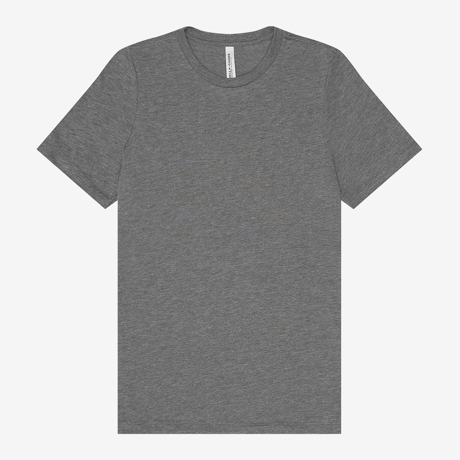 Bella+Canvas Women's Relaxed Triblend Short Sleeve Tee in Grey Triblend.