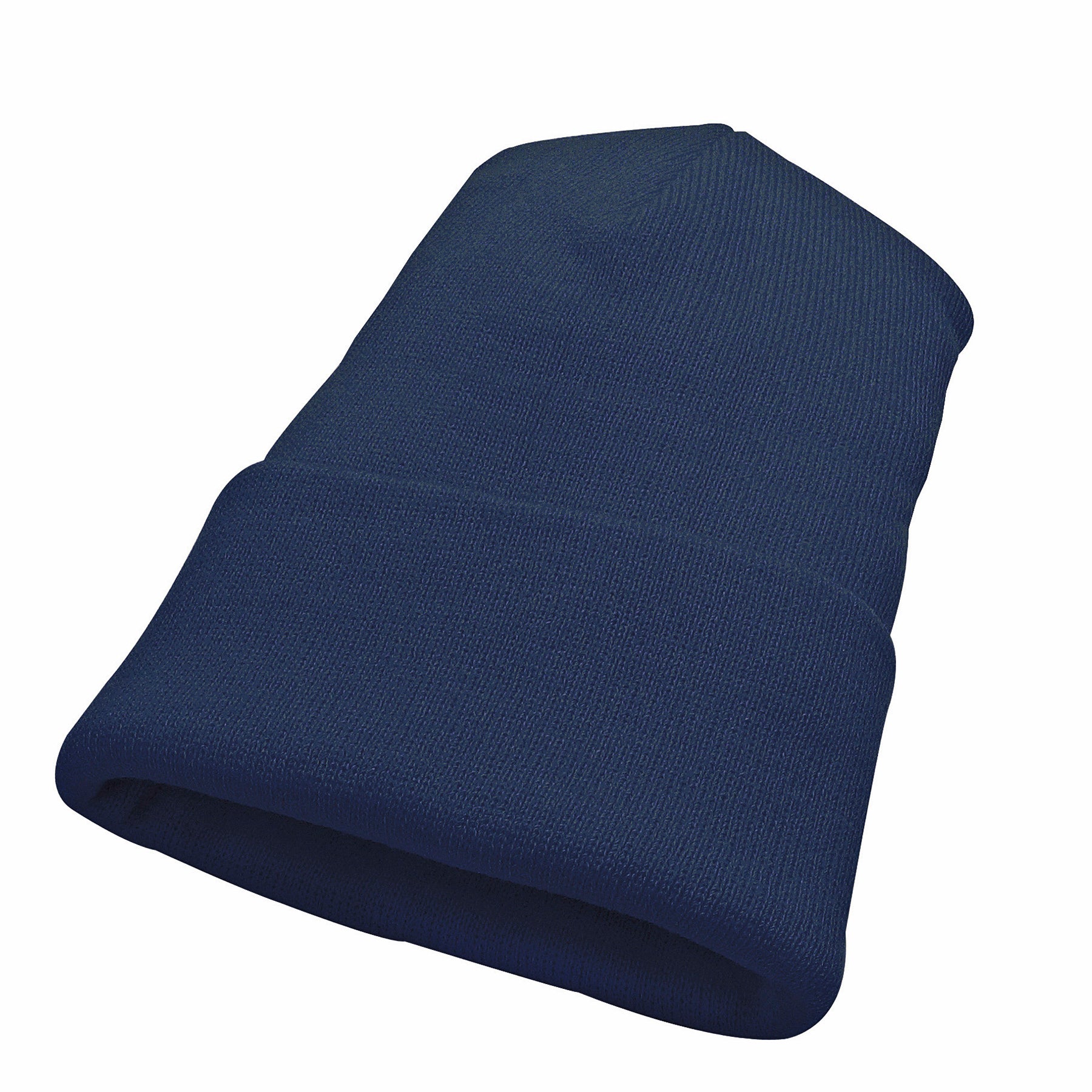 Navy blue KNP Acrylic Knit Winter Toque beanie cap.