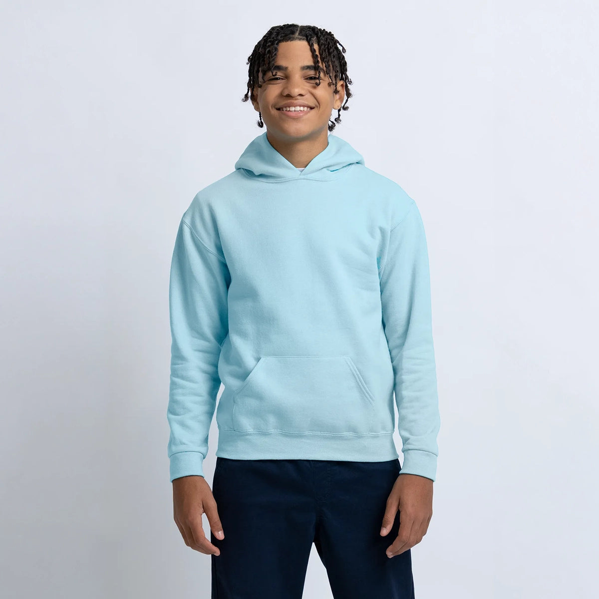 Jerzees NuBlend® Youth Hooded Sweatshirt