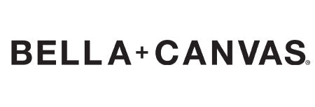 Official logo of the clothing brand Bella + Canvas in black text on a white background.