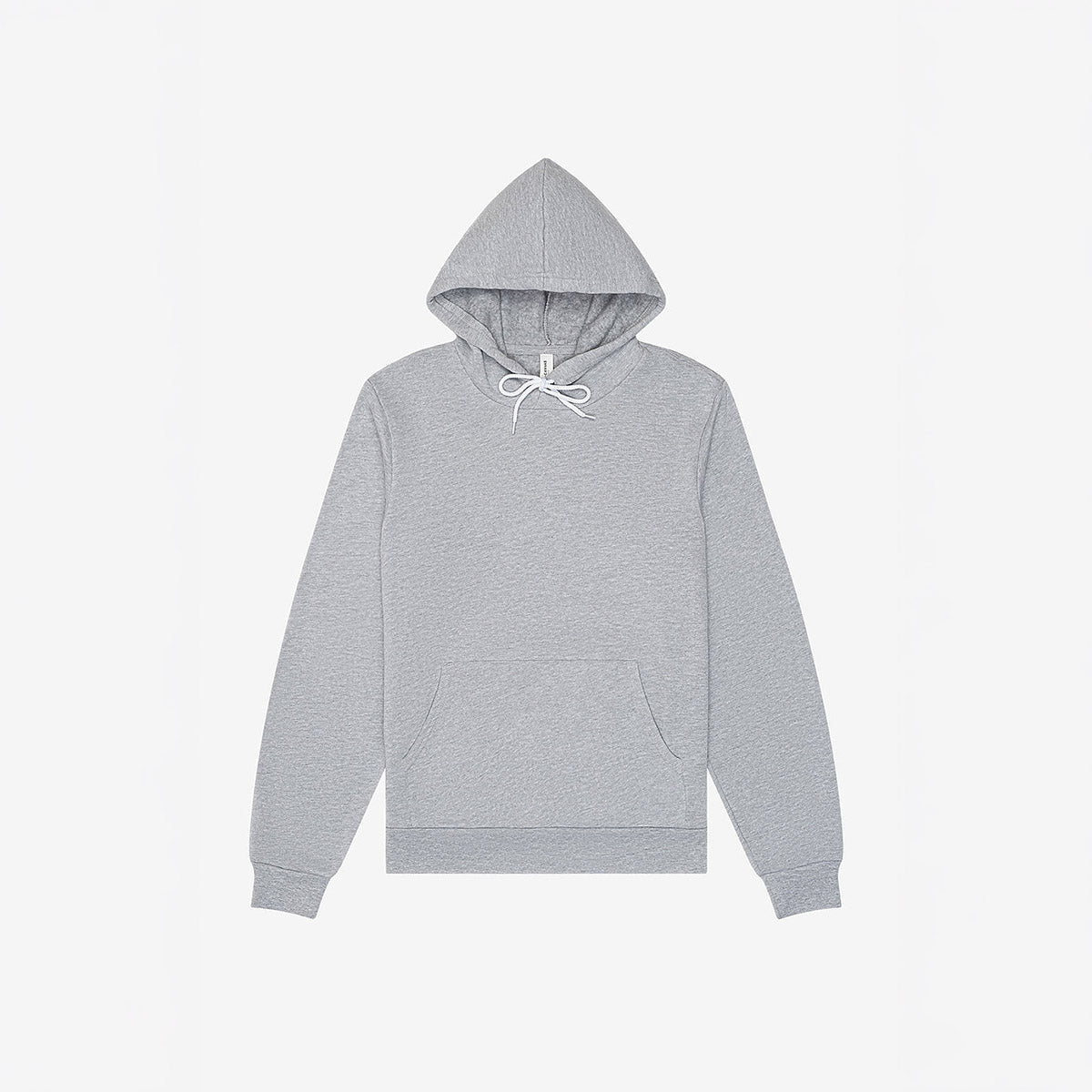 Bella+Canvas Unisex Poly-Cotton Fleece Pullover Hoodie in Athletic Heather.